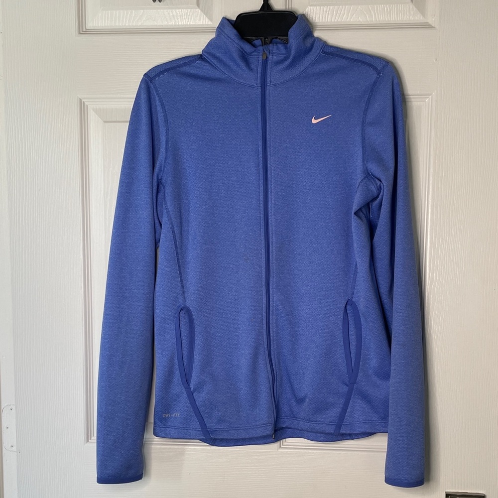 Nike Dri Fit Zip Up Running Jacket